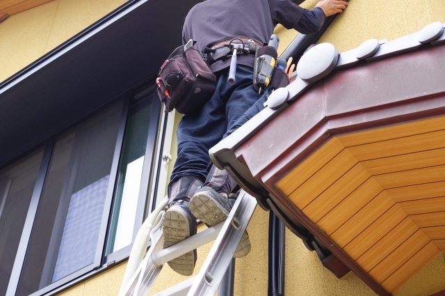 大量の引越しゴミ回収