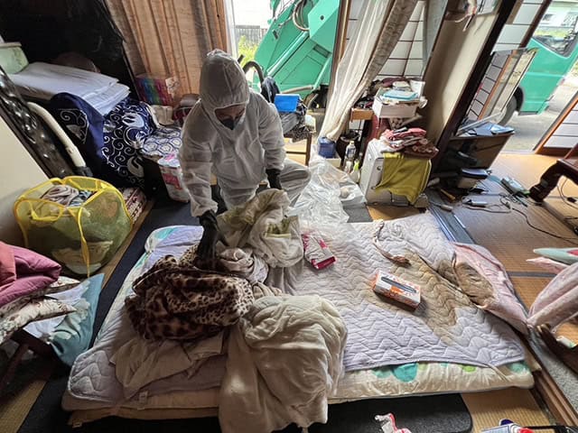 特殊清掃現場の様子