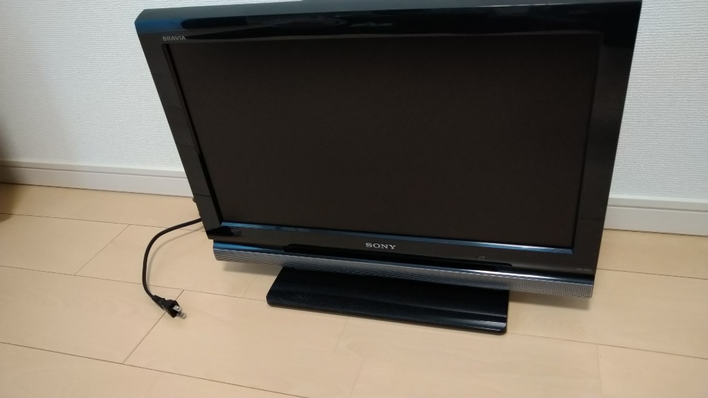 大量のテレビ回収