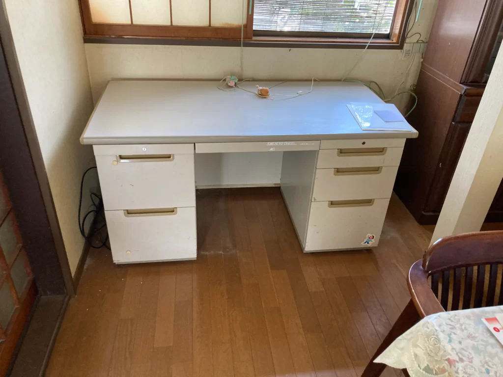 学習机の回収事例